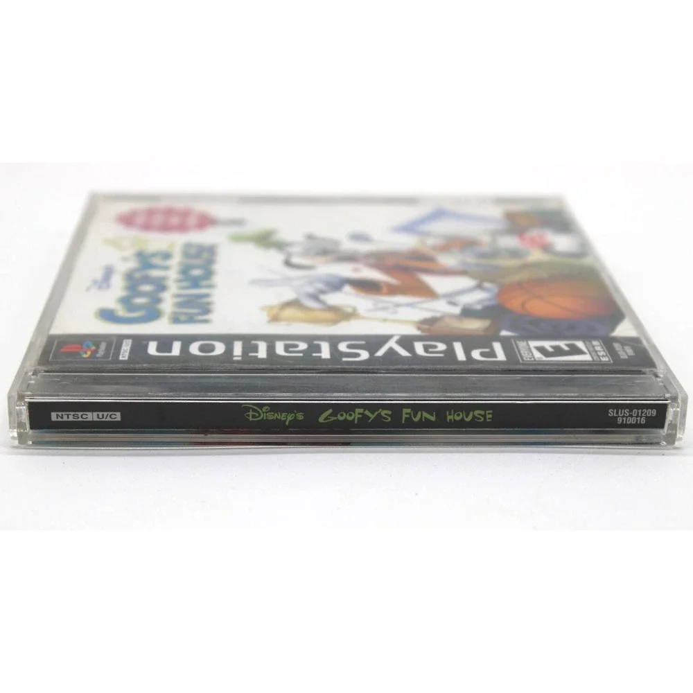 PS1 Disney's Goofy's Fun House (Sony PlayStation 1, 2001) w/ Manual + Reg Card